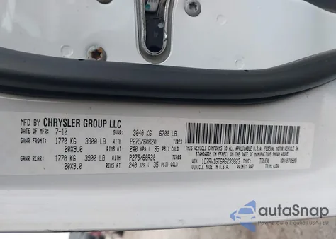 2010 Dodge Ram 1500 Slt/Sport/Trx from USA, damaged, VIN 1D7RV1GT6AS239823